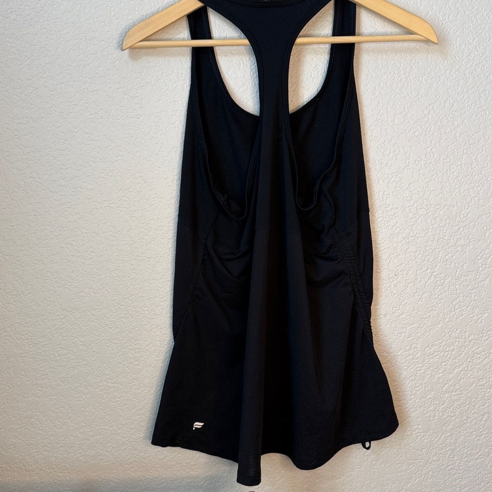 Fabletics Tech Racerback Tank Black Size Large - Picture 5 of 12